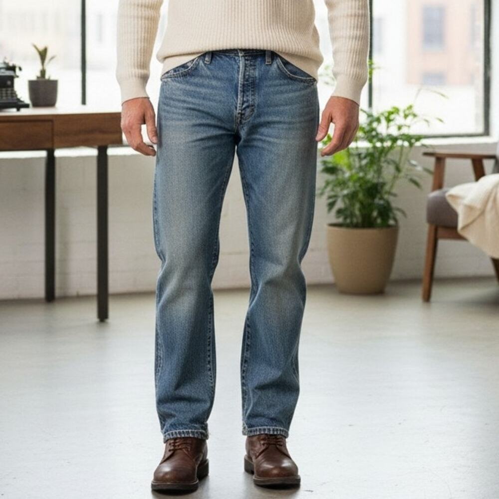 Wrangler Mens FR HCR2 Flame Resistant Jeans 36x30 WFR1 Workwear Denim